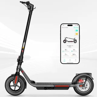 Patinete eléctrico portátil Plegable para Adultos, Alcance de 20 Millas
