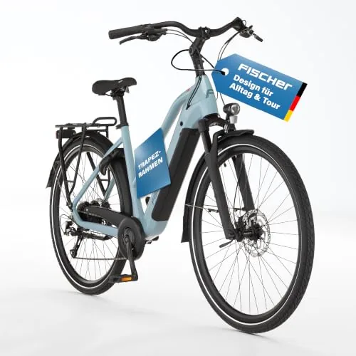 FISCHR Viator Move 01 - Bicicleta eléctrica para Hombre y Mujer (50 cm