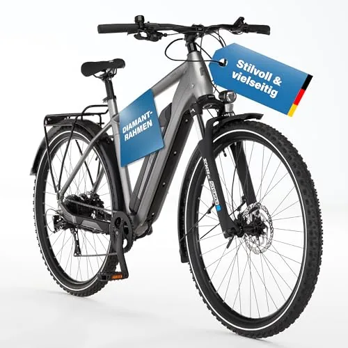 Fischer E-ATB Active Terra 2.2, Bicicleta eléctrica para Hombre y Mujer