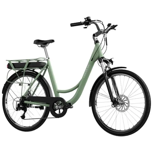 Cecotec Bicicleta Eléctrica de Ciudad Capital. 80 km de Autonomía