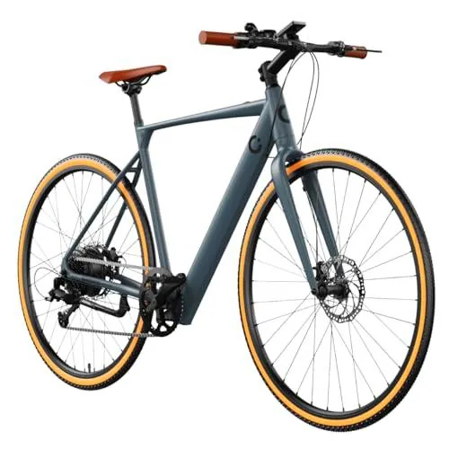 Cecotec Bicicleta Eléctrica de Ciudad Sprint Silver