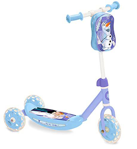 Mondo Toys - My First Scooter Frozen - 28688 - Patinete de 3 Ruedas con Bolsa portaobjetos incluida para niño niña a Partir de 2 años de Disney Frozen