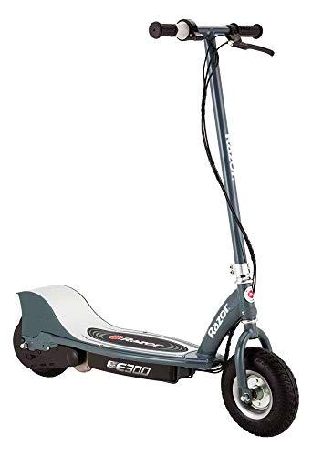 Razor-E300 Scooter eléctrico, Color Gris Mate, l (Razer RZ-E300-MG)