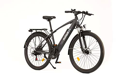 Nilox, E-Bike X7 Plus, Bicicleta de trekking con pedaleo asistido