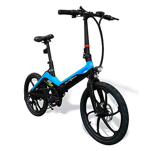 BitBike S9 Miami Blue Bicicleta eléctrica Plegable