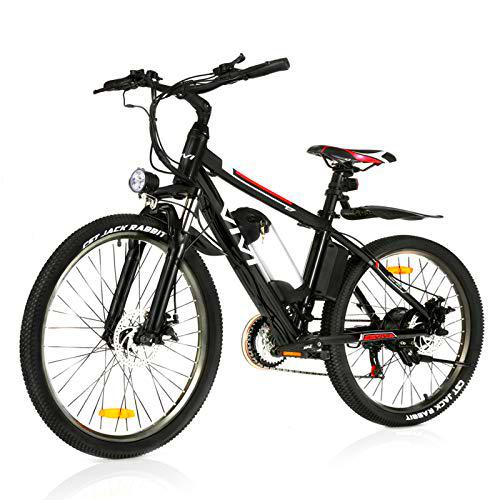 VIVI Bicicleta Eléctrica 250 W, Bicicleta Eléctrica de Montaña con Batería Extraíble 36 V/8Ah