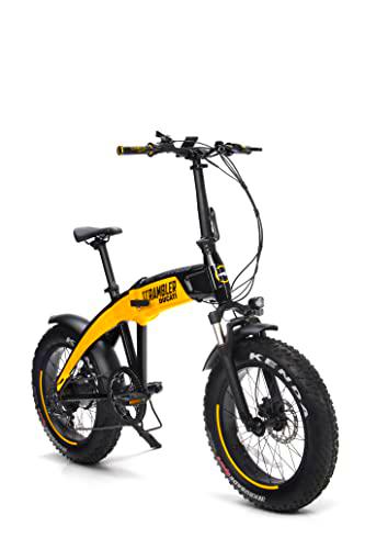 Scrambler Ducati Bike SCR-E - Bicicleta eléctrica de pedaleo asistido con Ruedas Fat Unisex Adulto