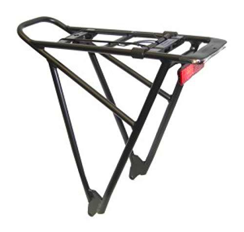 Winora Racktime - Bicicleta Unisex para Adultos, Color Negro