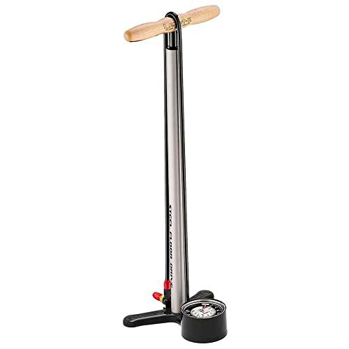 LEZYNE Steel Floor Drive-Manomètre 3" 5 Bomba de pie