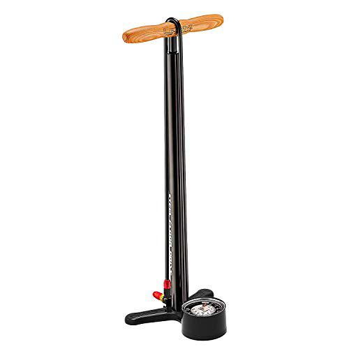 LEZYNE Steel Floor Drive-Manomètre 3" 5 Bomba de pie