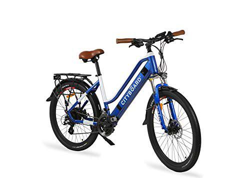 Cityboard E- City Bicicleta Eléctrica, Unisex Adulto