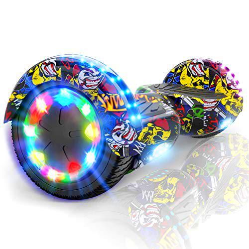 COLORWAY Hoverboards Auto Equilibrio 8.5 Pulgadas SUV con Fuerte Dual Motor y LED para Adolescentes y Adultos
