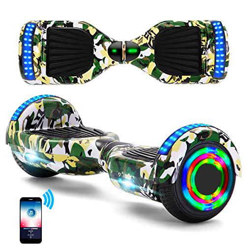 E-RIDES Hoverboard 6.5" niños Adulto, Hoverboard autoequilibrio smartgyro electrico
