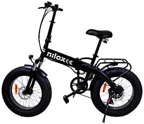 Nilox 30NXEB207V001 Bicicleta, Unisex Adulto, Negro