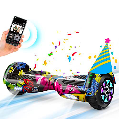 Hoverboard de 6.5" Hoverboards para niños, hoverboards con altavoz Bluetooth