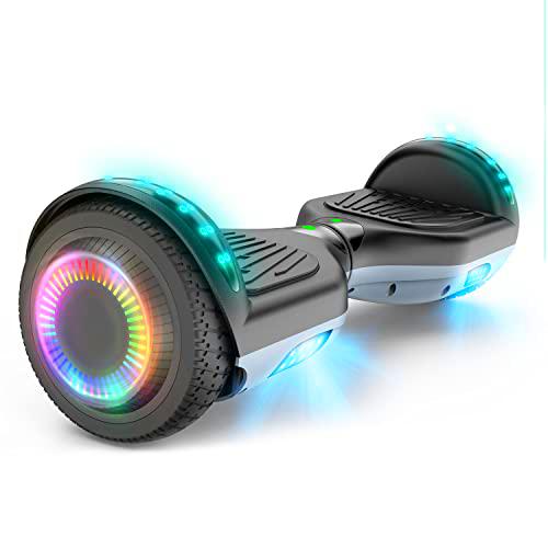 Hoverboard Self Balancing Scooter 6.5&quot; Two-Wheel Self Balancing Hoverboard with Bluetooth Speaker and LED Lights Electric Scooter for Adult Kids Gift