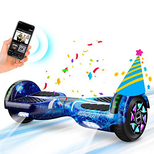 Hoverboard de 6.5" Hoverboards para niños, hoverboards con altavoz Bluetooth