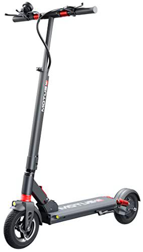 Motus Pro 8.5&quot; Lite Negro Patinete Eléctrico | 35km di Autonomia | 36V 10.4Ah 375Wh| Adultos E-Scooter Plegable Patinete Electric | 8.5 Pulgadas | Doble Amortiguador | 3 ajustes de Velocidad