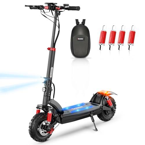 iScooter ix6 Patinete Electrico Adultos, 1000W Motor