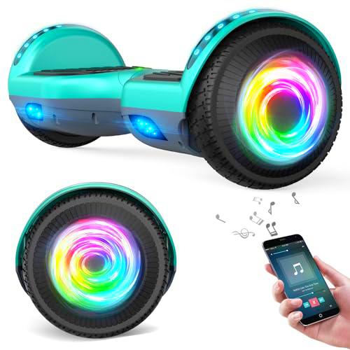 SISIGAD Offroad Hoverboard Kinder Adults mit 6,5" Reifen Leistungsstarke Große