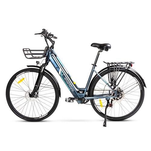 SMARTGYRO eBike Sunset Titanium - Bicicleta Eléctrica Urbana
