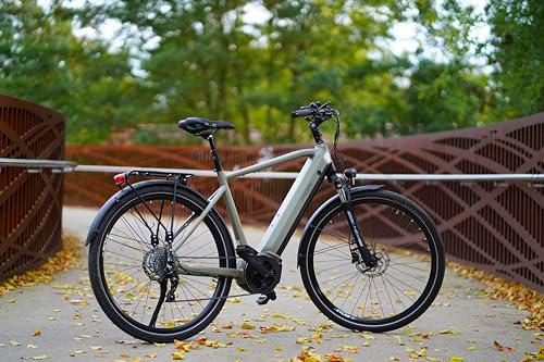 Prophete Explorador Bicicleta eléctrica, Hombres, Gris Musgo Mate/Negro Mate, Normal