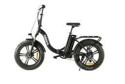 Nilox X9 Black Bicicleta, Unisex Adulto, Negro, Talla única