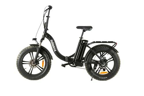 Nilox X9 Black Bicicleta, Unisex Adulto, Negro, Talla única