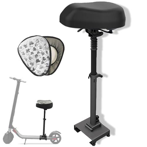 GLDYTIMES Sillín de Asiento de Scooter eléctrico con Funda de cojín Impermeable para Ninebot ES1 ES2 E22 ES4/Xiaomi M365 Pro 1S/Aovopro ES80