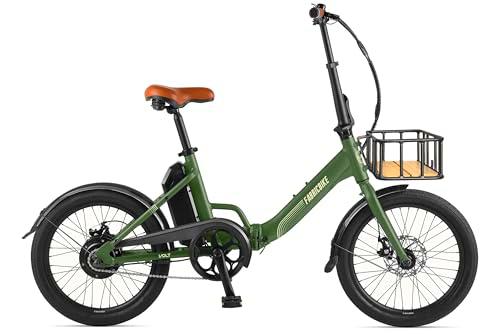 FabricBike Volt - Bicicleta Electrica Plegable, Bici Electrica Adulto 20 Pulgadas