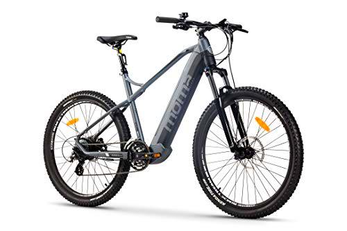 Moma Bikes Bicicleta Eléctrica E-MTB 27.5", Shimano 24vel