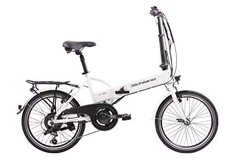 F.lli Schiano E- Sky Bicicleta eléctrica Plegable, Unisex Adulto