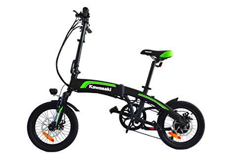 Amercook Bicicleta Eléctrica Plegable Kawasaki 16