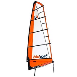 Blokart Sail Complete 4.0m Naranja Unisex Adulto 4.0 m2