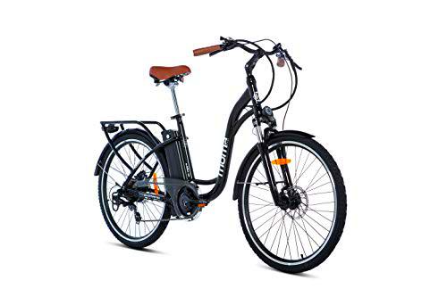 Moma Bikes BIE28.2NUN Bicicleta Electrica de 28" Negra