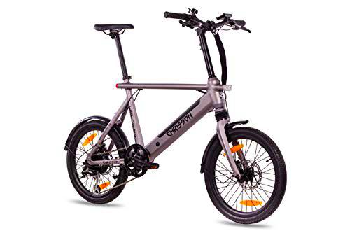Chrisson 20ERTOSSILVER Bicicleta Electrica de 20" Plateada