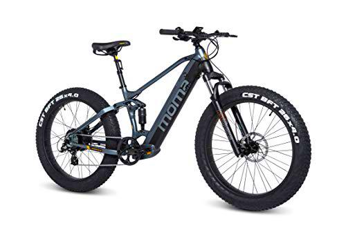 Moma Bikes E-MTB, FATBIKE 26 pulgadas PRO, Equipped Full SHIMANO