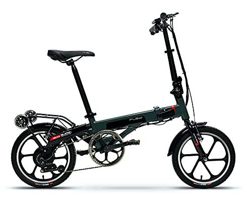 Flebi Supra Eco Bicicletas eléctricas, Grey Raptor, 130x106x57