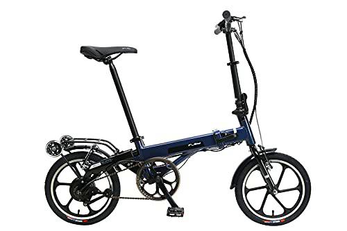 Flebi Supra Eco Bicicletas eléctricas, Blue Navy, 130x106x57