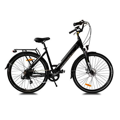 URBANBIKER Bicicleta Eléctrica Sidney, 250 W, 36V 14Ah (504Wh), 26", Negro