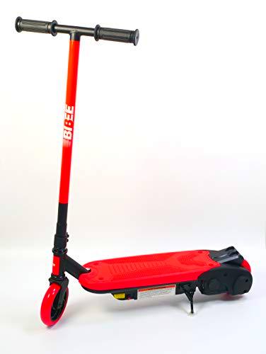 Bibee Volt Patinete Infantil, Color Negro/Rojo