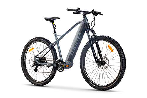 Moma Bikes Bicicleta Eléctrica E-MTB 29&quot;, Shimano 24vel