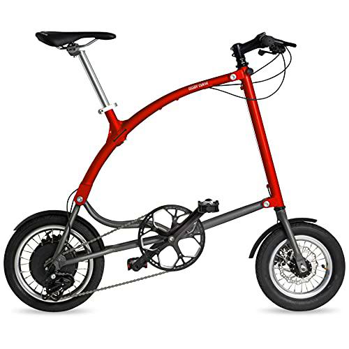 Bicicleta eléctrica Plegable OSSBY Curve Electric ROJA