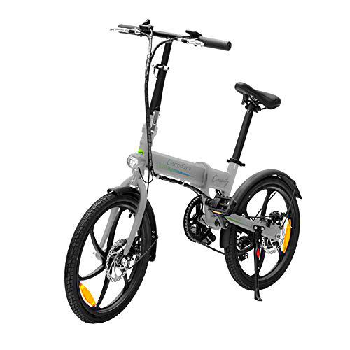 SMARTGYRO Ebike Crosscity Silver - Bicicleta Eléctrica Urbana