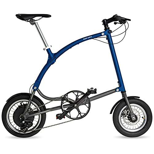 Bicicleta eléctrica Plegable OSSBY Curve Electric Azul Marino